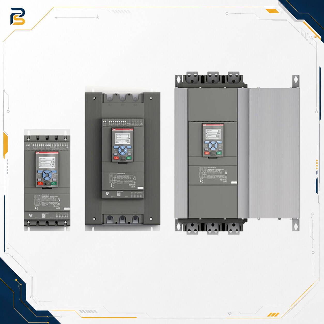 سافت استارتر ABB سری PSTX مدلهای PSTX30 تا PSTX1250
