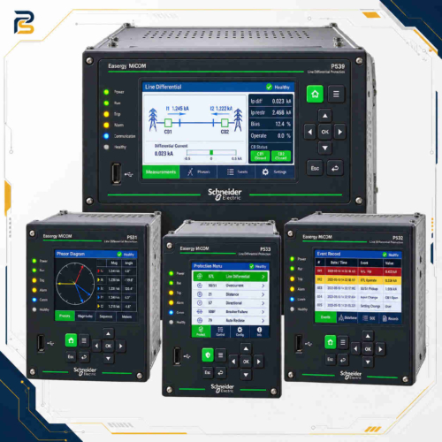 رله حفاظت دیفرانسیل خط Schneider Electric MiCOM P53x