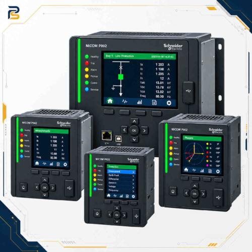 رله حفاظت ولتاژ و فرکانس Schneider Electric MiCOM P9xx