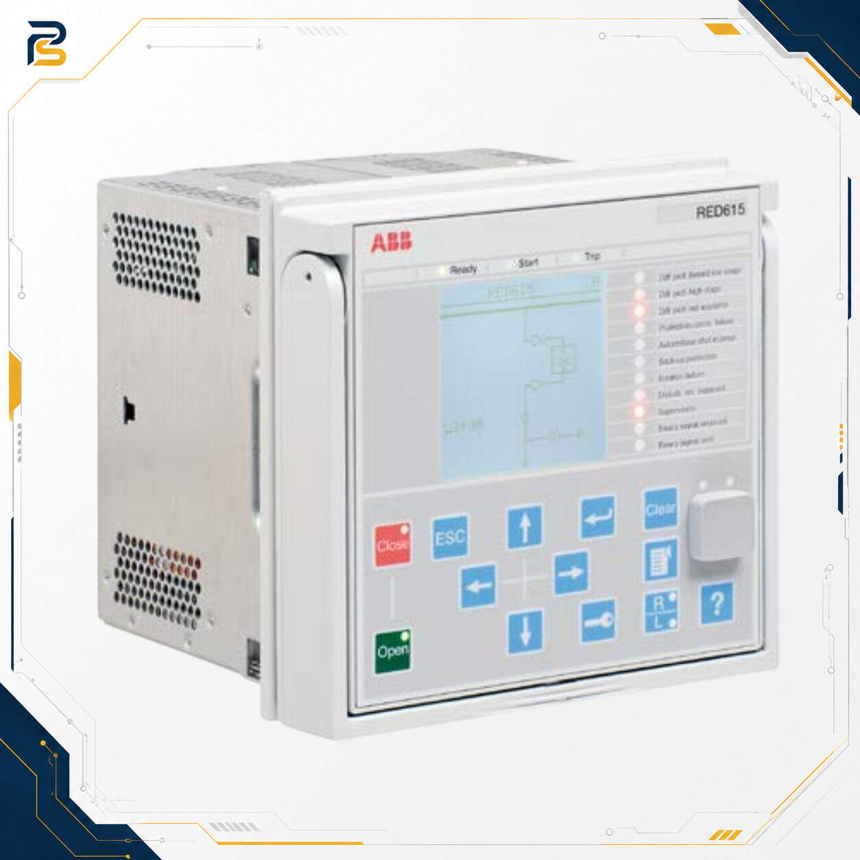 ABB RED615 Line Differential Protection Relay رله حفاظتی ABB RED615