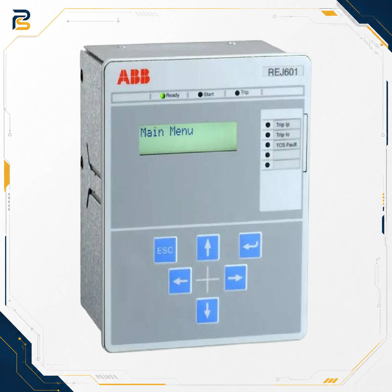 رله حفاظتی ABB REJ601 برای حفاظت اضافهجریان و فیدر رله حفاظتی ABB REJ601 برای حفاظت اضافهجریان و فیدر