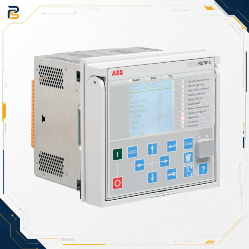 رله حفاظت و کنترل ترانسفورماتور ABB RET615 از سری Relion 615