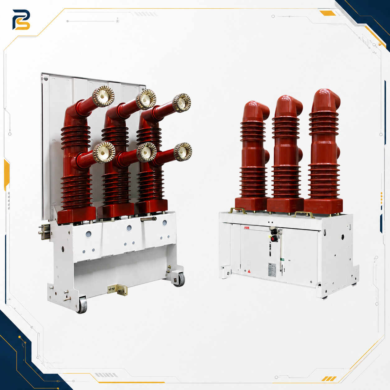 vd4-36-40 کلید قدرت خلأ ABB سری VD4 با ولتاژ 36 و 40.5 kV