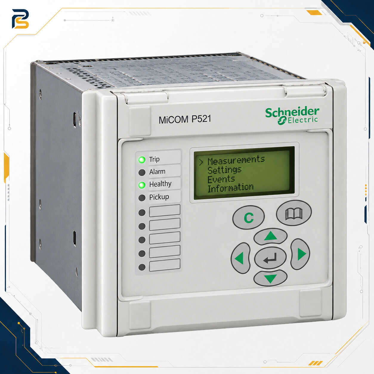 P521 رله حفاظتی اشنایدر MiCOM P521 | حفاظت دیفرانسیل دو سر خط